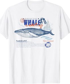 Whale Watching Humpback Whales Orca Sea Animals Women Kids T-Shirt